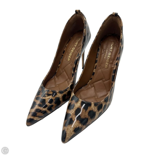 Shoes Designer By Kurt Geiger In Animal Print, Size: 9.5