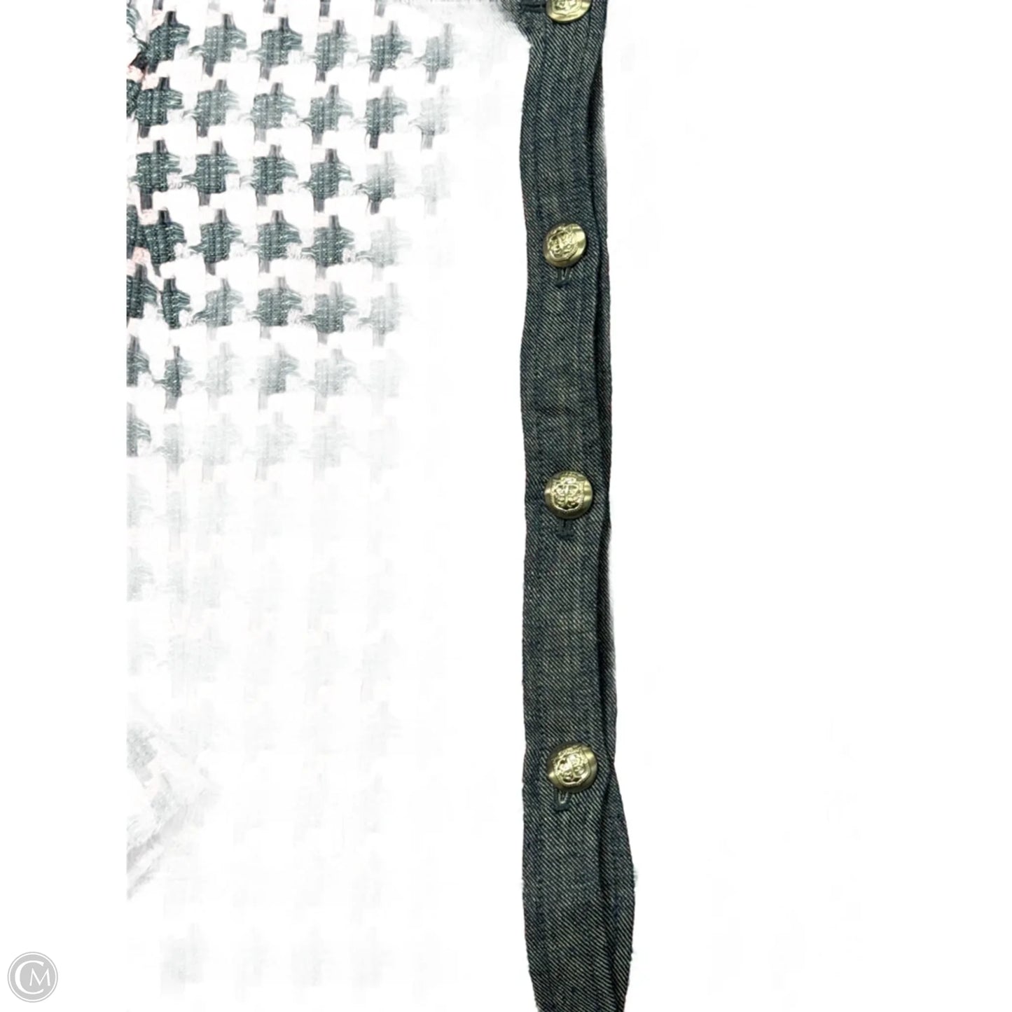 Blazer By Talbots In Blue & Purple, Size: L