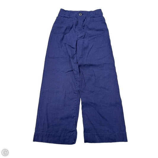 Pants Wide Leg By Maeve In Blue, Size: 0