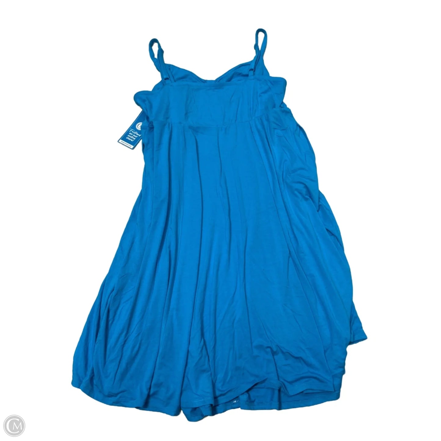 New! Dress Casual Midi By Torrid In Blue, Size: 3x