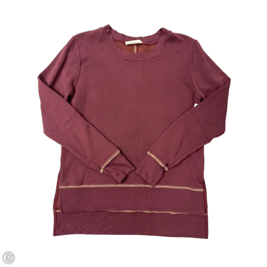 Sweater By Johnny Was In Maroon, Size: S