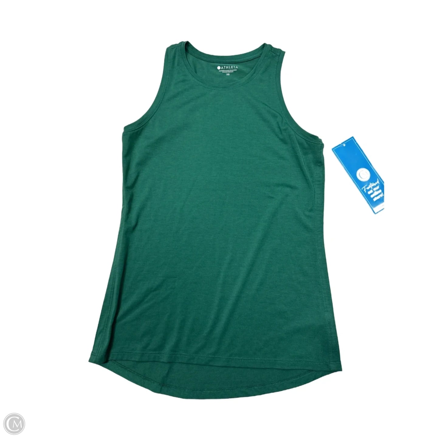 Athletic Tank Top By Athleta In Green, Size: Xs