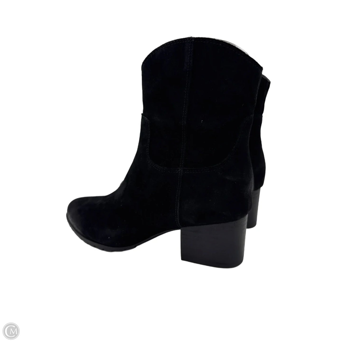 Boots Ankle Heels By Vionic In Black, Size: 7