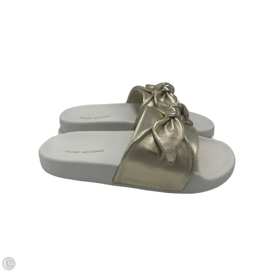 Shoes Designer By Stuart Weitzman In White, Size: 6