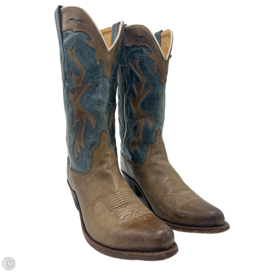 Boots Mid-calf Heels By Old West In Brown, Size: 10