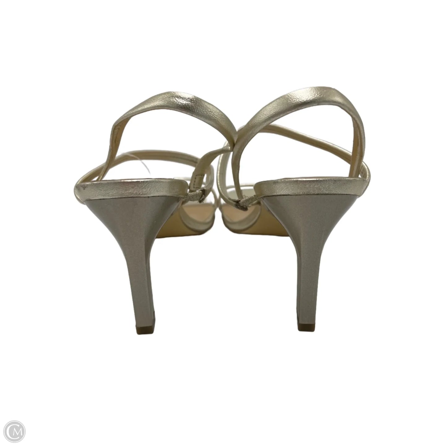 Shoes Heels Stiletto By Banana Republic In Gold, Size: 8