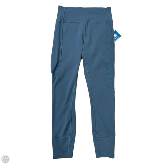 Athletic Leggings By Lululemon In Blue, Size: S