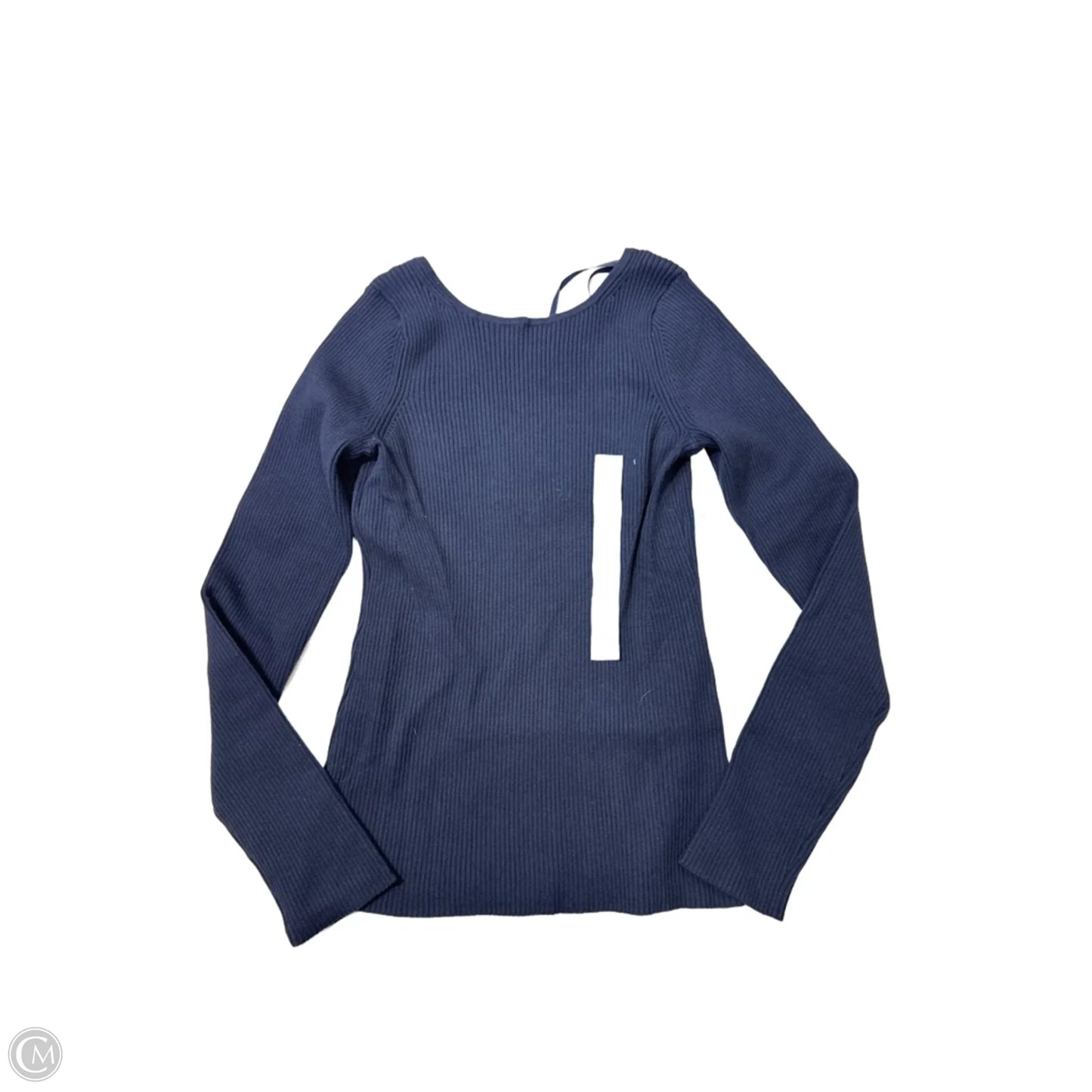 New! Top Long Sleeve By Banana Republic In Navy, Size: M