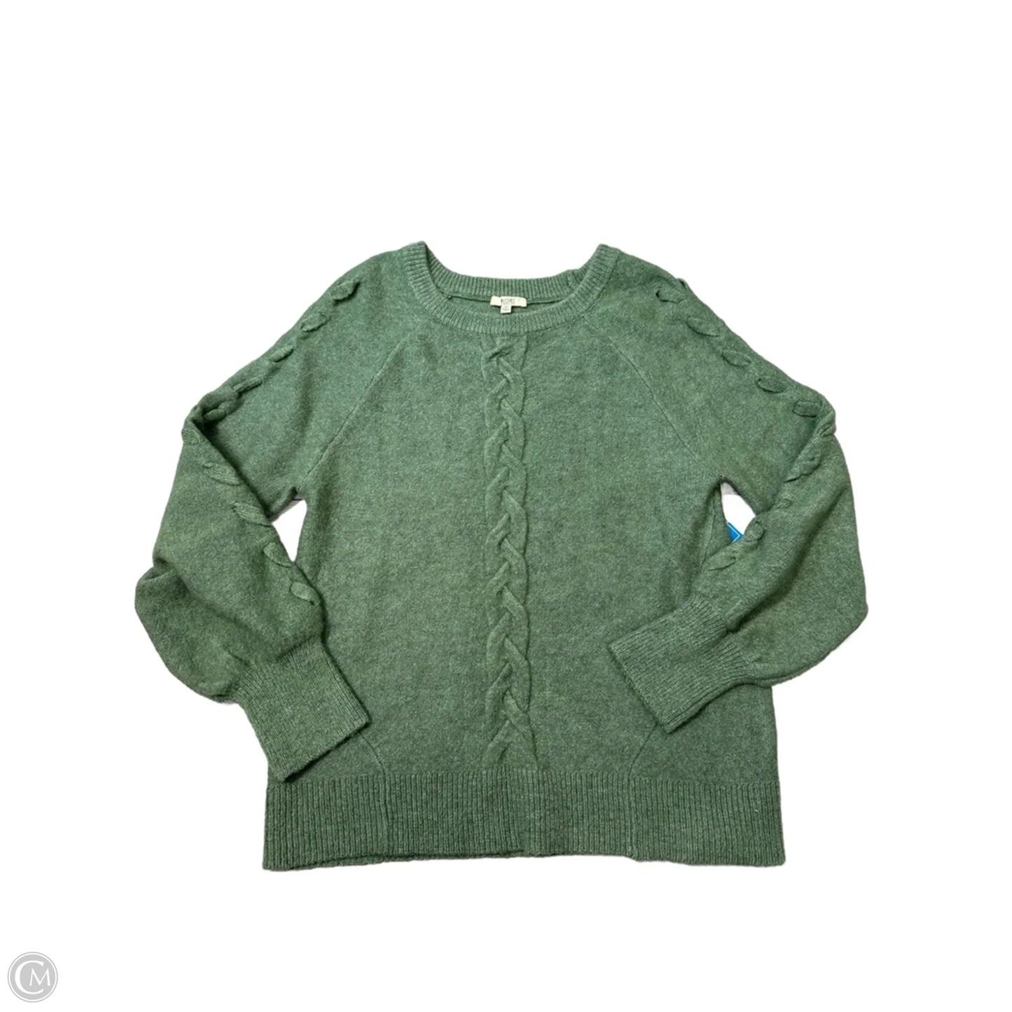 Sweater By Kori America In Green, Size: M