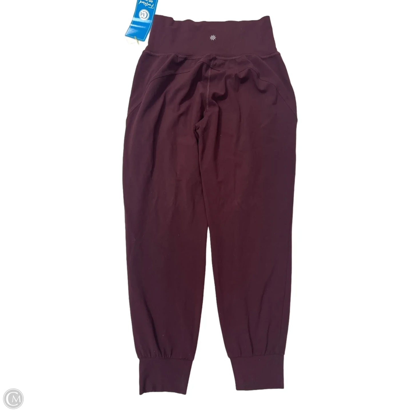 Athletic Pants By Athleta In Maroon, Size: S