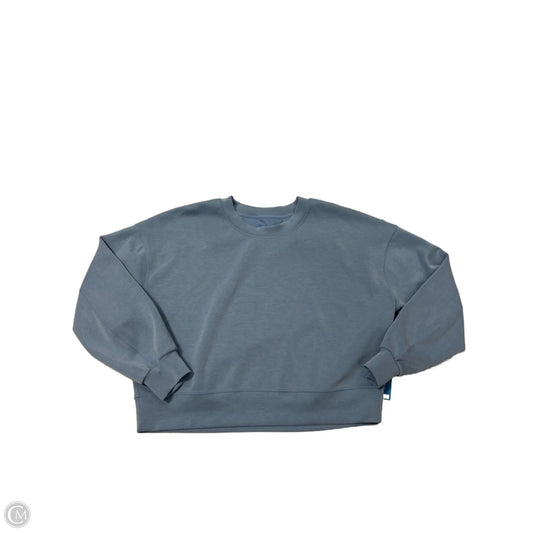 Athletic Sweatshirt By Lululemon In Blue, Size: M