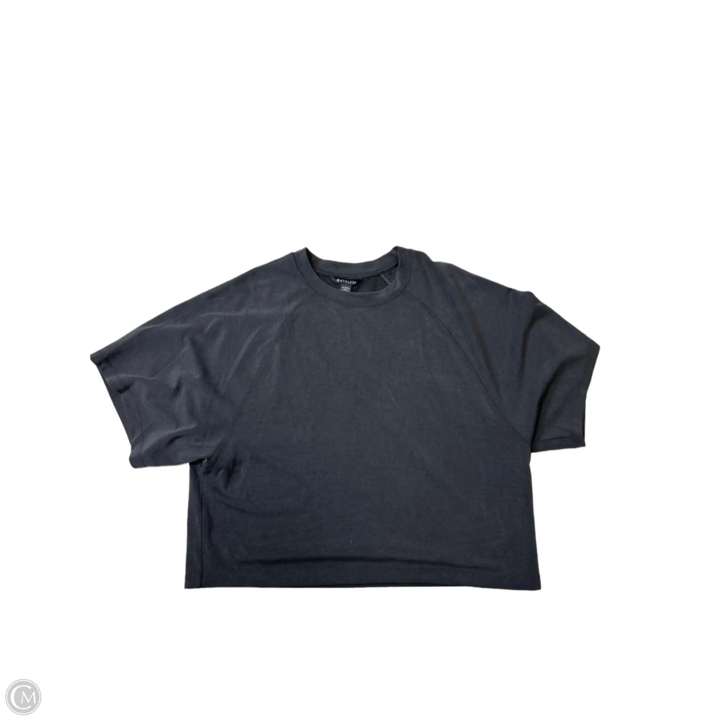 Athletic Top Short Sleeve By Athleta In Black