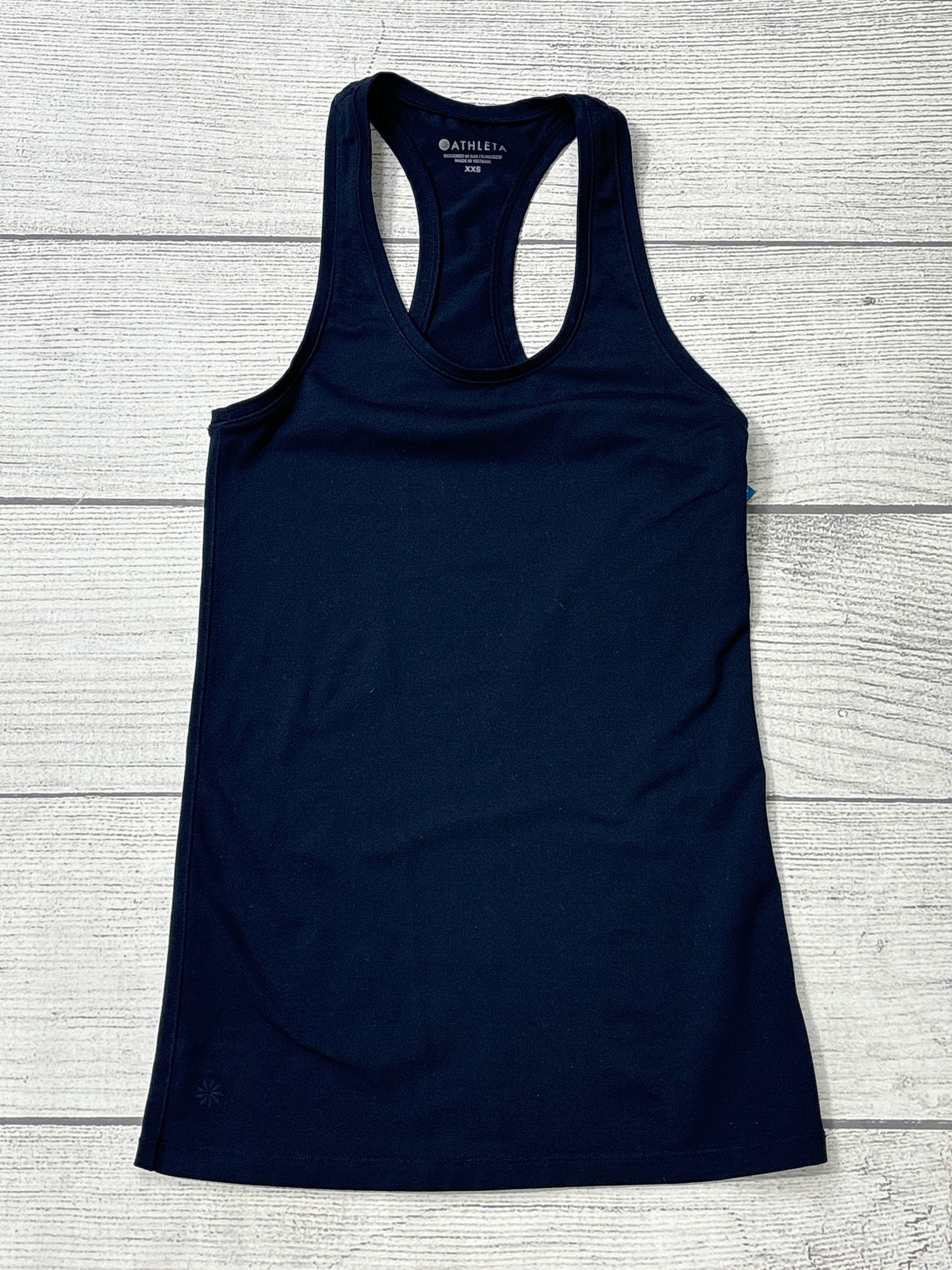 Tank Top By Athleta In Navy, Size: Xxs