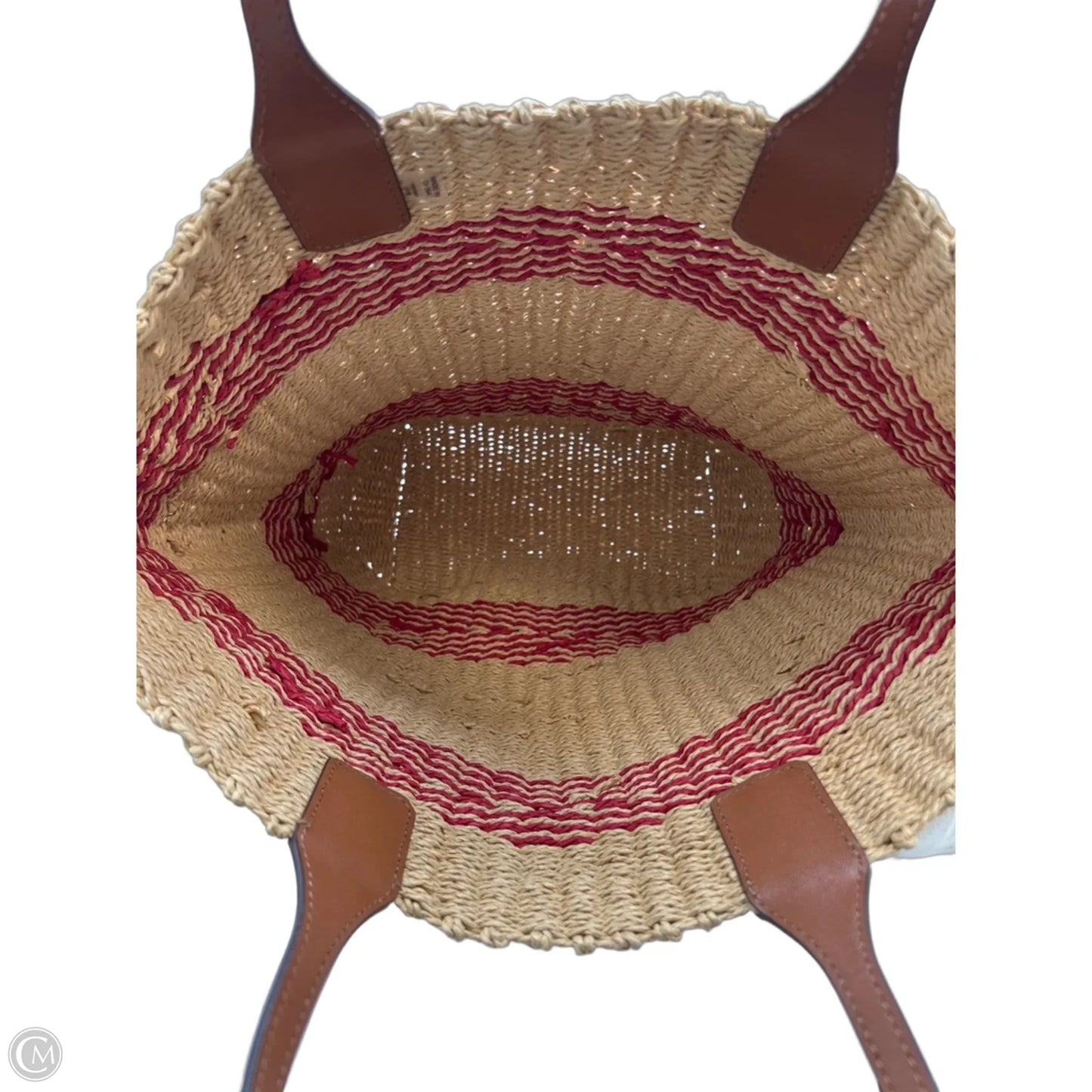 Tory Burch Miller Straw Designer Tote