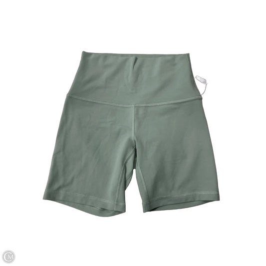 Athletic Shorts By Lululemon In Green, Size: S
