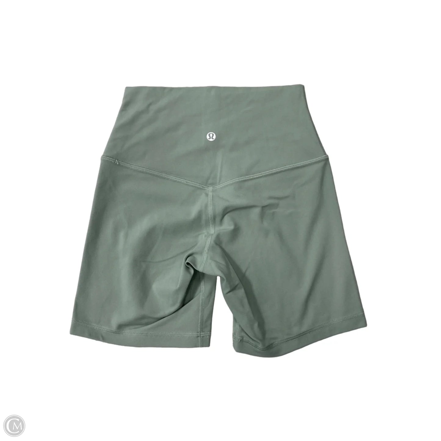 Athletic Shorts By Lululemon In Green, Size: S