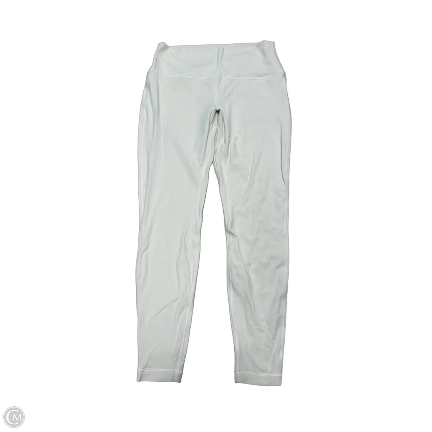 Athletic Leggings By Lululemon In White, Size: 12
