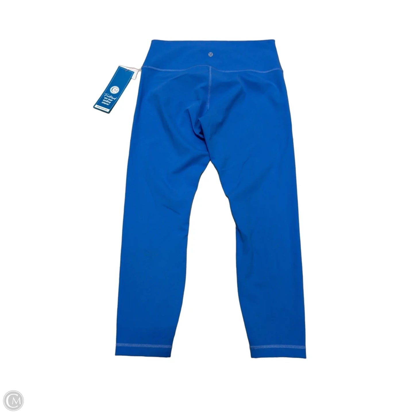 Athletic Leggings By Lululemon In Blue, Size: 12
