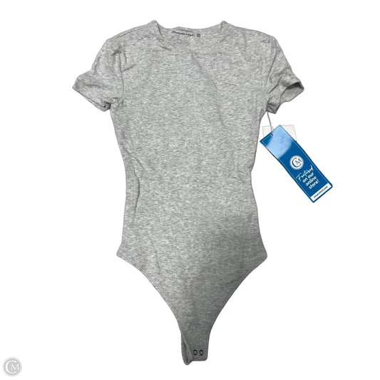 Top Short Sleeve Basic By Abercrombie And Fitch In Grey, Size: Xxs