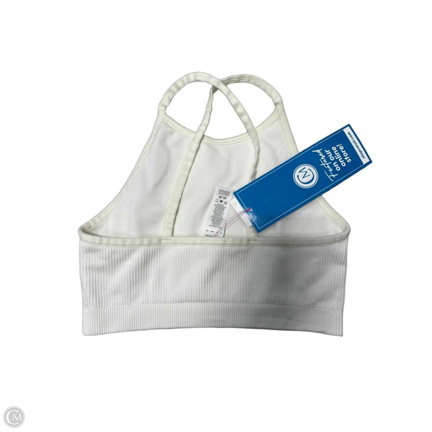 Athletic Bra By Nike Apparel In White, Size: Xs