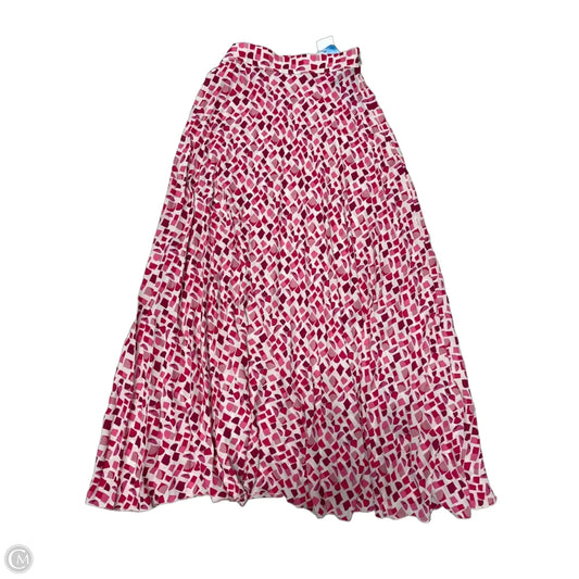 Skirt Maxi By Zara In Pink & White, Size: Xs