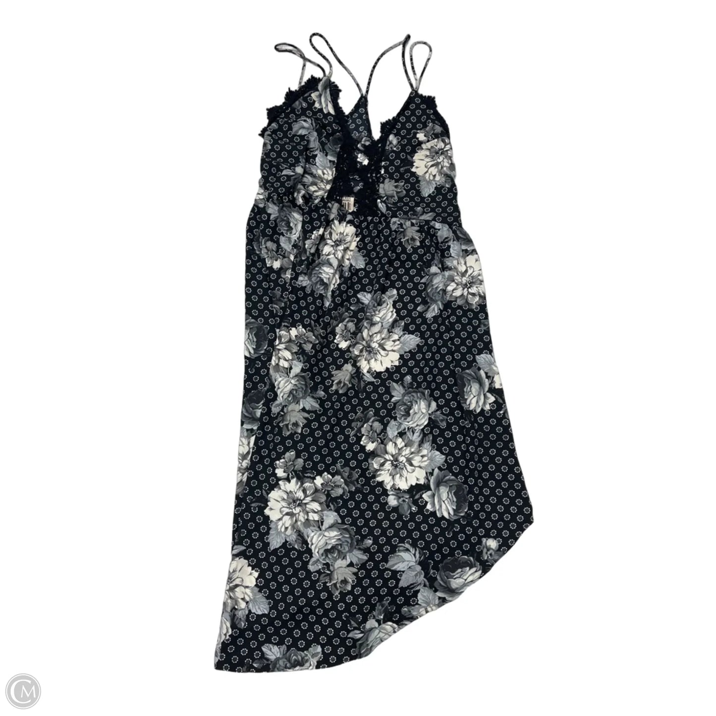Dress Casual Midi By Free People In Black & White, Size: S