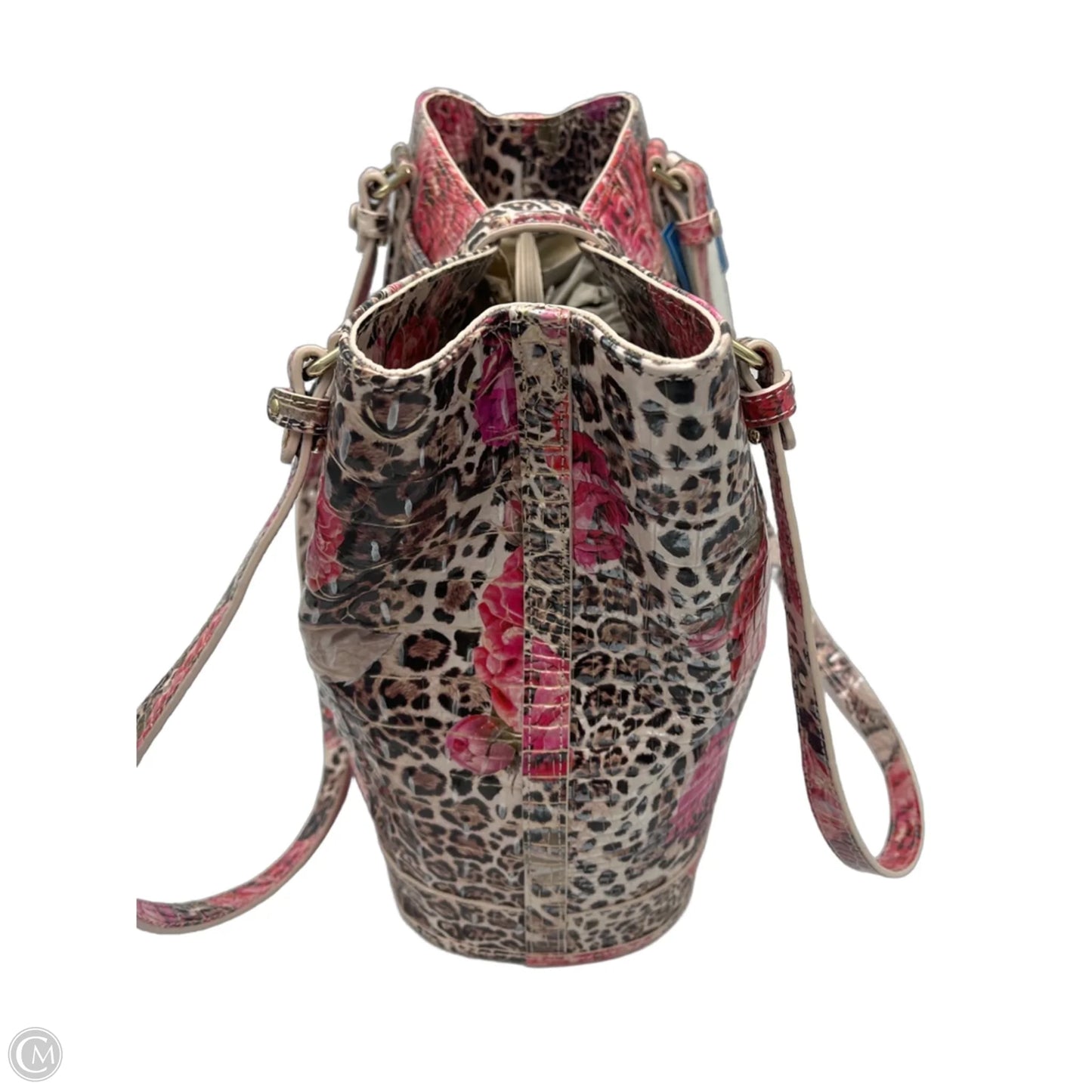 Brahmin Ermine Floral Designer Handbag