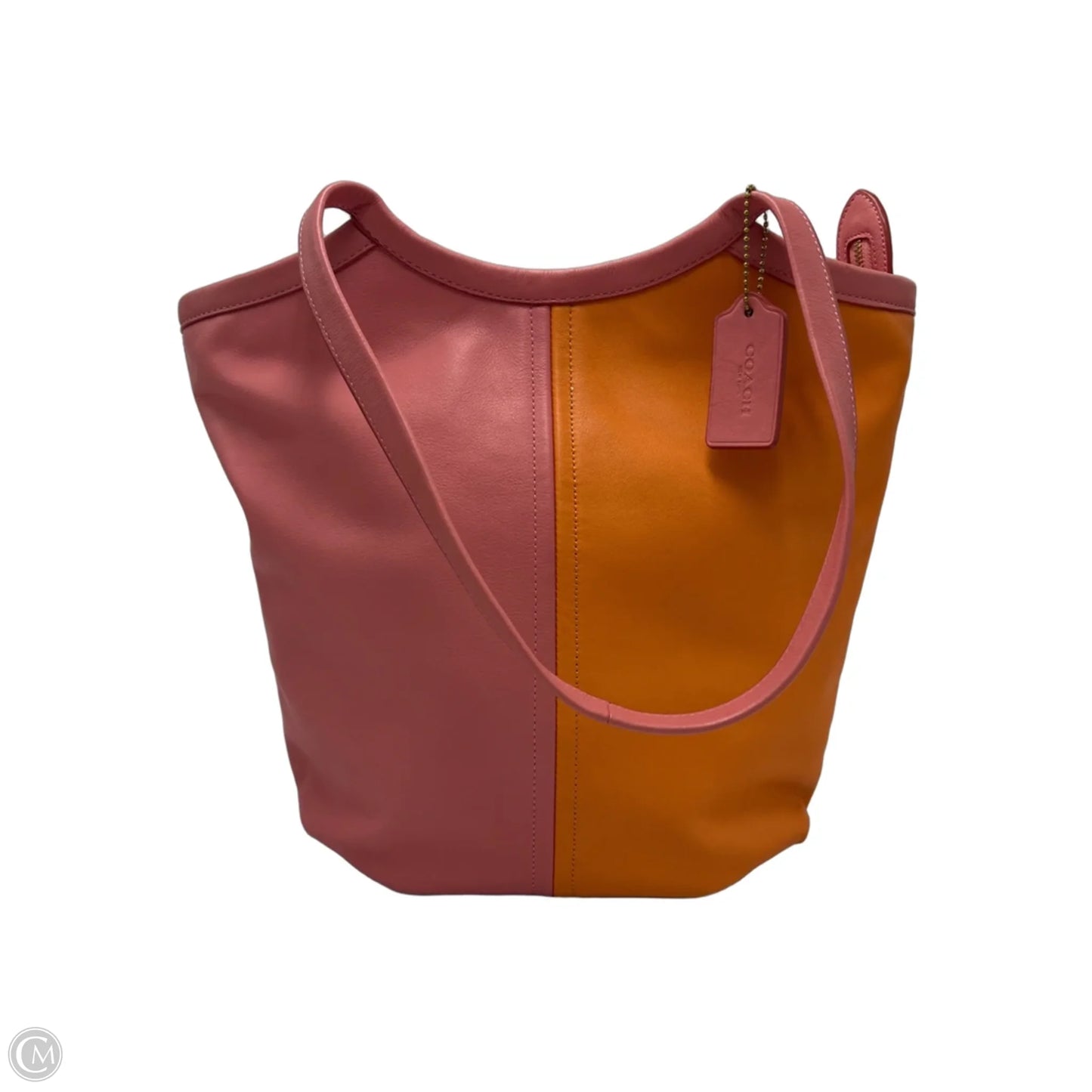 Coach Colorblock Designer Tote Handbag