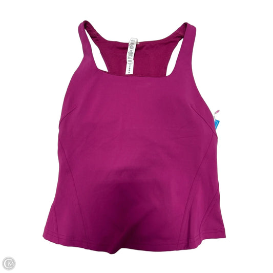 Athletic Tank Top By Lululemon In Pink, Size: 6