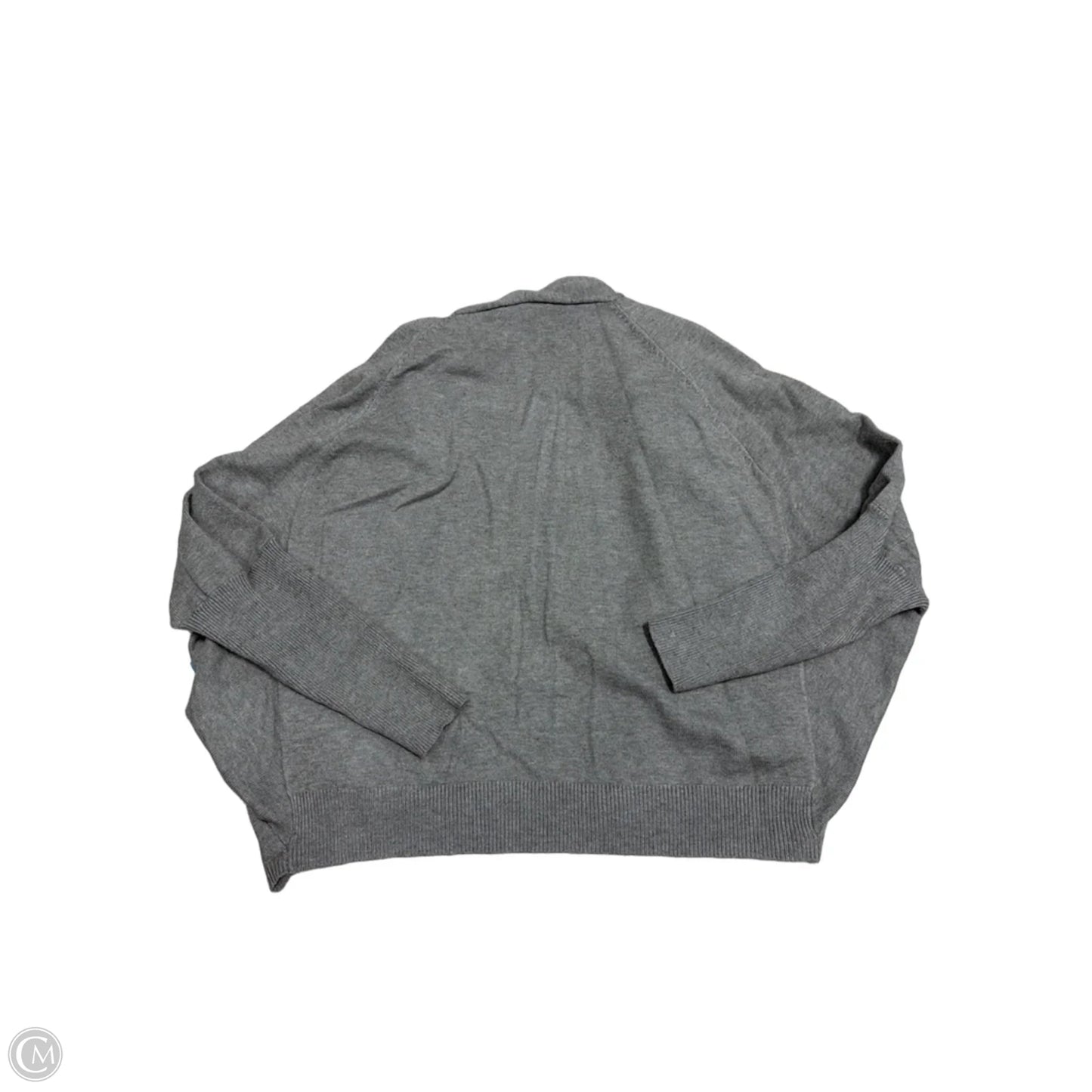 New! Sweater Cardigan By Adrianna Papell In Grey, Size: L