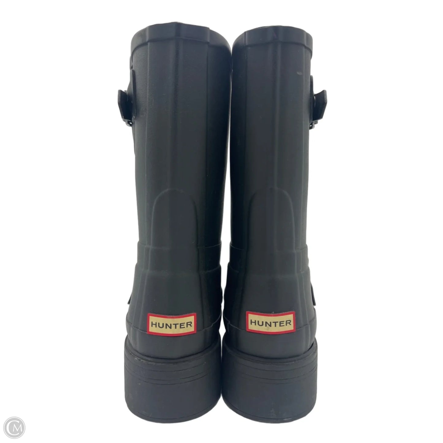 Boots Ankle Heels By Hunter In Black, Size: 9