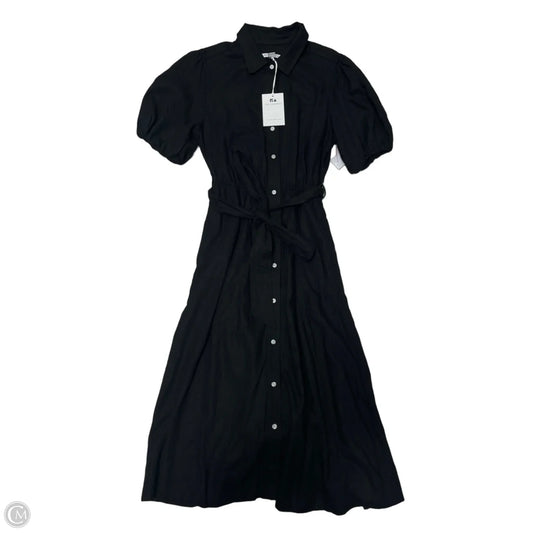 New! Dress Casual Midi By Free Assembly In Black, Size: M
