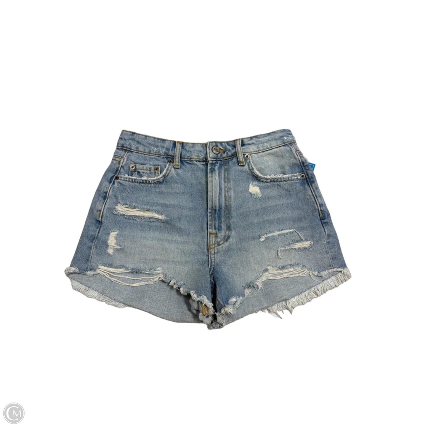 Shorts By Zara In Blue Denim, Size: 2