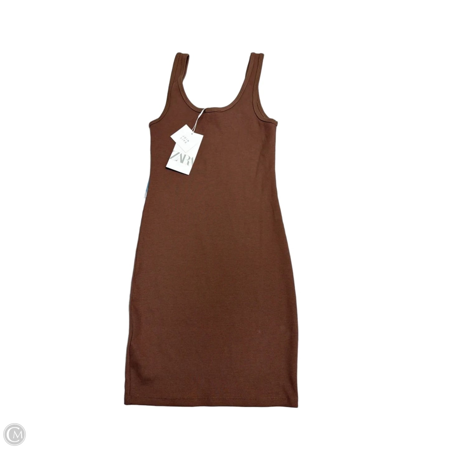 New! Dress Casual Short By Zara In Brown, Size: S