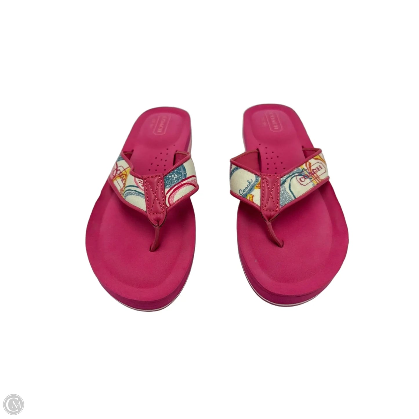 Shoes Designer By Coach In Pink, Size: 5