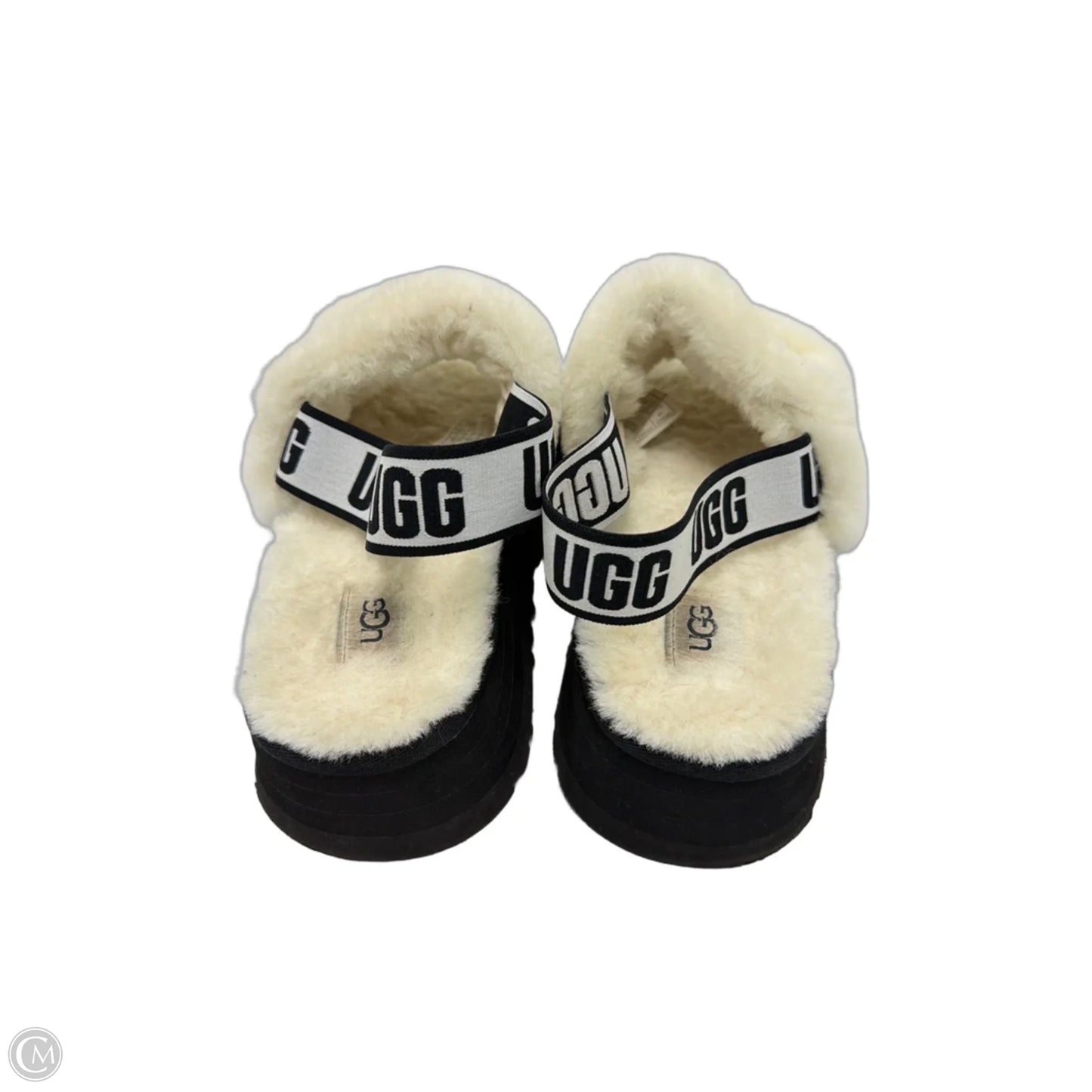 Shoes Designer By UGG In Black & Cream, Size: 6