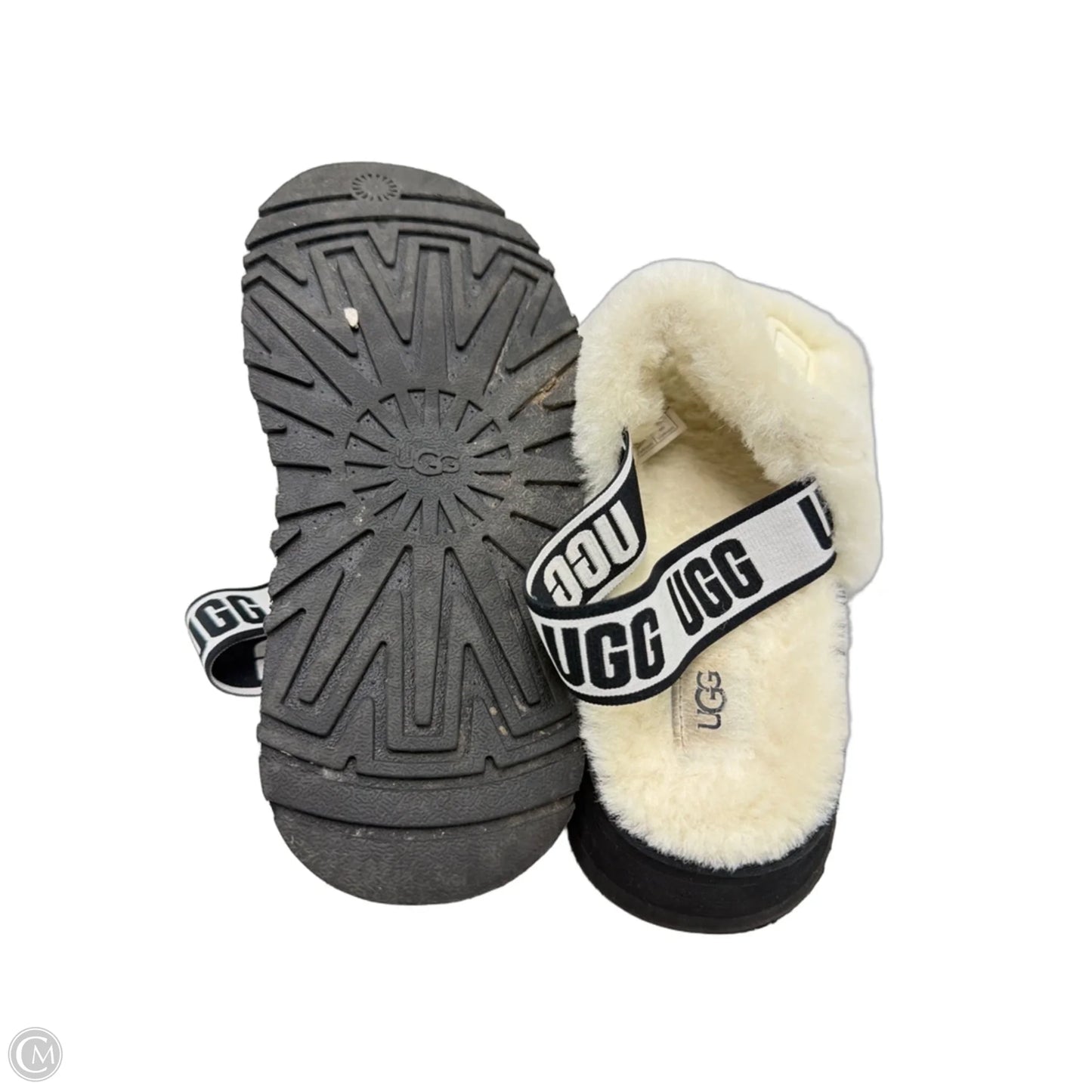 Shoes Designer By UGG In Black & Cream, Size: 6