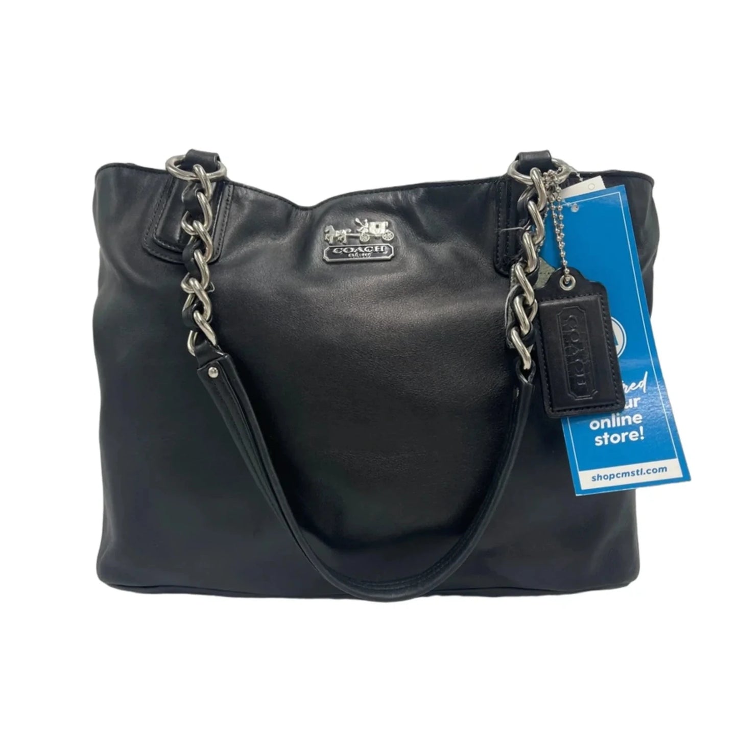 Coach Madison Chain East West Designer Handbag