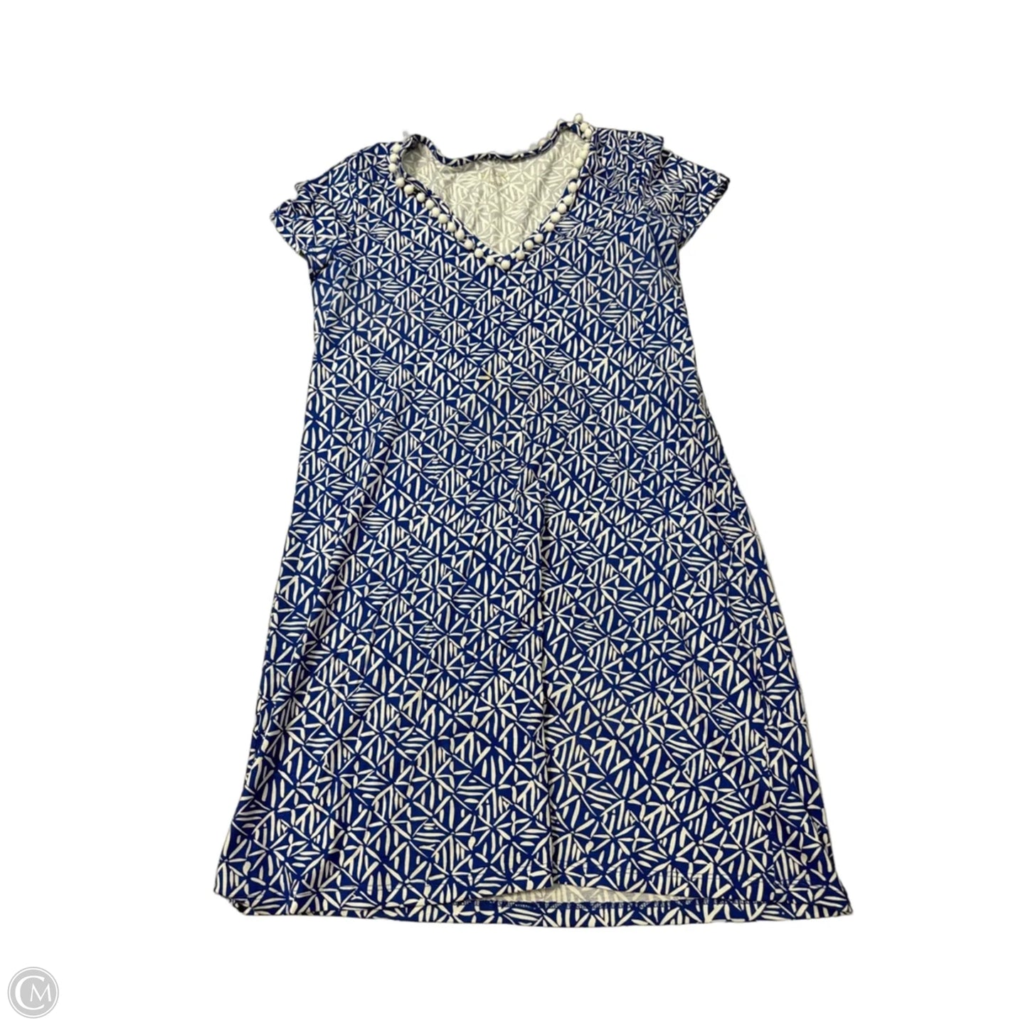 Dress Designer By Lilly Pulitzer In Blue, Size: L