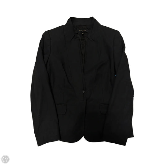 Blazer Designer By Escada In Black, Size: M