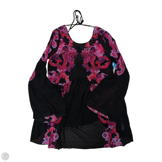 Top Long Sleeve By Free People In Multi-colored, Size: Xs