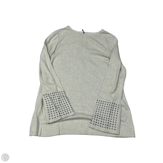 Top Long Sleeve By Nic + Zoe In Beige, Size: S