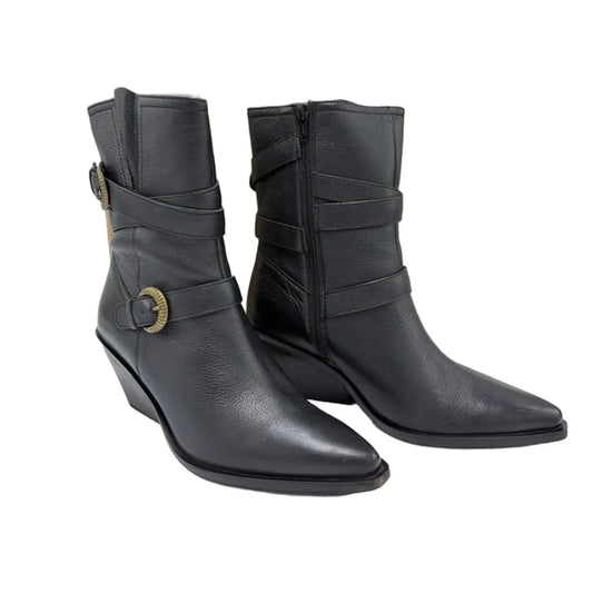 Boots Wedge Heels By Seychelles In Black, Size: 8