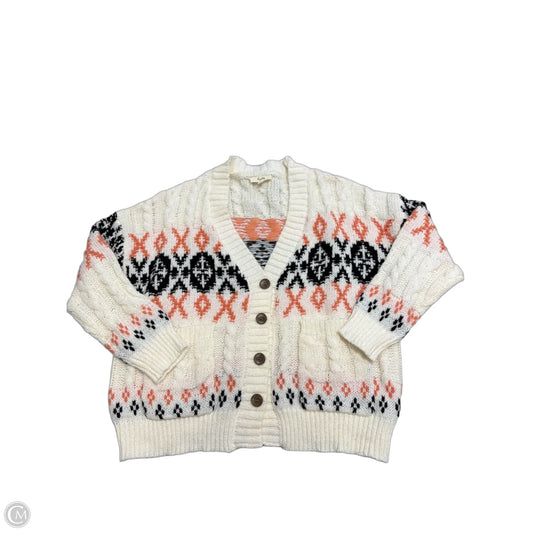 Sweater Cardigan By Kyemi In Multi-colored, Size: L
