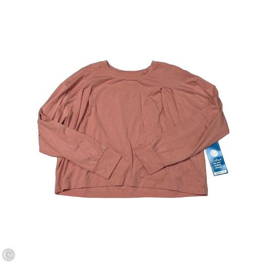 Top Long Sleeve By Athleta In Pink, Size: Sp