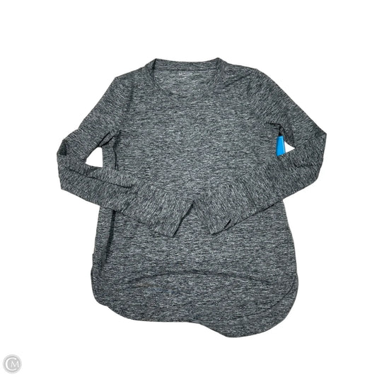 Athletic Top Long Sleeve Crewneck By Athleta In Grey, Size: M