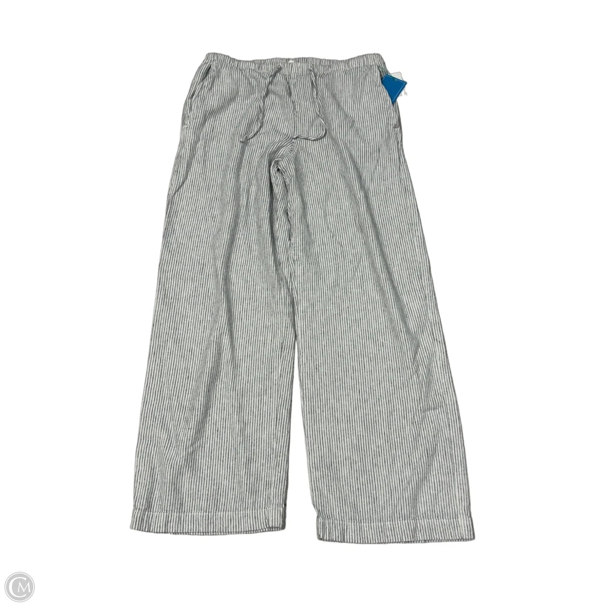 Pants Linen By Gap In Striped Pattern, Size: S