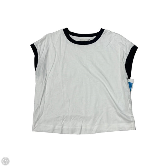 Top Sleeveless By Banana Republic In White, Size: S
