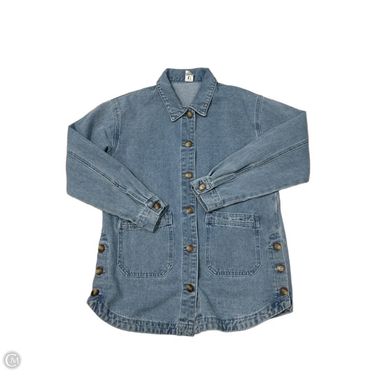 Jacket Denim By U Defined Boutique In Blue Denim, Size: S