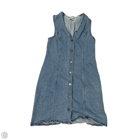 Dress Casual Short By Abercrombie And Fitch In Blue Denim, Size: L